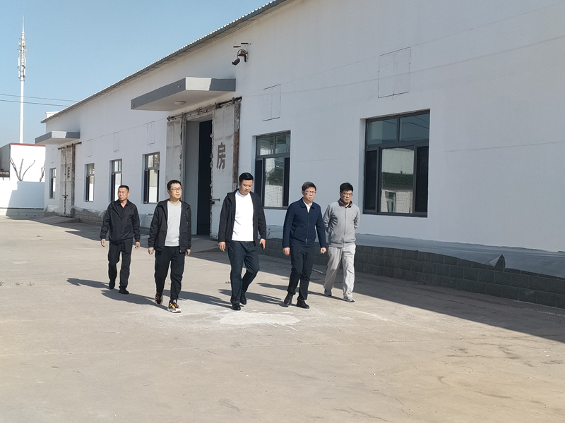 石嘴山市副市長、惠農(nóng)區(qū)委書記王宇翔蒞臨寧夏興康恒潤農(nóng)業(yè)科技發(fā)展有限公司調(diào)研指導(dǎo)