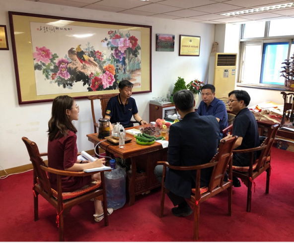 韓國GRS公司中國全權(quán)代表全文先生協(xié)韓豐珍公司CEO、會長到訪岳氏集團(tuán)