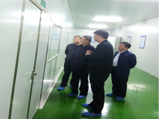 寧夏自治區(qū)領(lǐng)導(dǎo)蒞臨岳氏集團寧夏生產(chǎn)基地視察調(diào)研